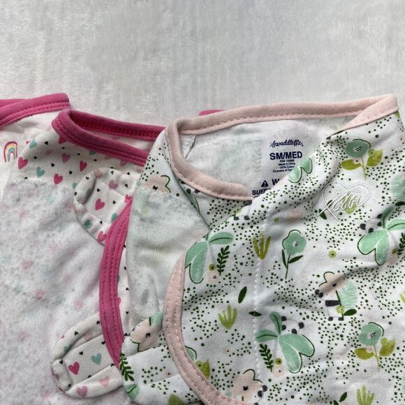 SwaddleMe Original Swaddles Baby Girl Size Small/medium 0-3m - Picture 2 of 10